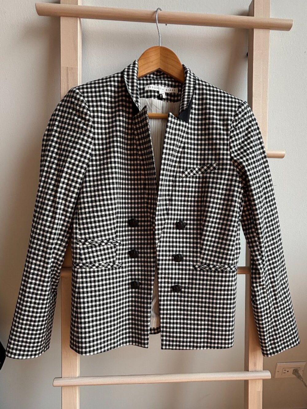Like New - Veronica Beard Cottage Gingham Blazer